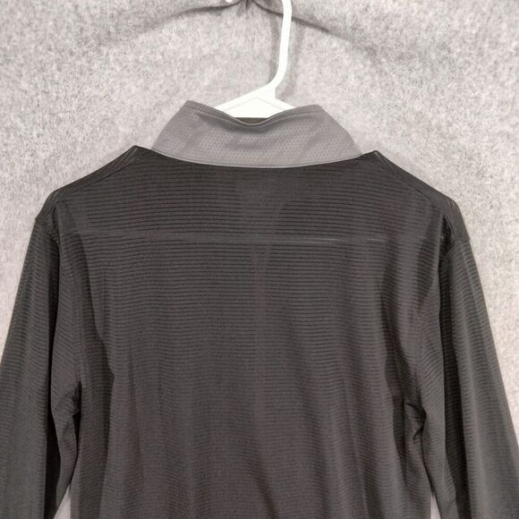 NFL Team Apparel Shirt Mens Sz S Black Pittsburgh Steelers TX3 Cool 1/4 Zip Logo - Picture 10 of 12